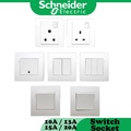Clipsal Vivace KB113 Switched Socket Putih 86x86mm