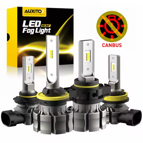 AUXITO 880 Bóng đèn LED sương mù H27, Trắng lạnh 6500K, IP68, 40W, 8000lm