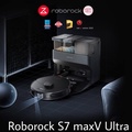 Roborock S7 MaxV Robot Vacuum and Mop 5100Pa LiDAR Hitam