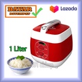 Yong Ma SMC 5061 Penanak Nasi 1 Liter Hitam/Merah dengan Teknologi 3D Heating