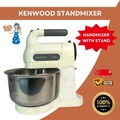 Kenwood PC-350 Turntable - Putih dan Walnut, 4-Pole Synchronous Motor, Jepun