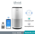 Levoit Core 400S เครื่องฟอกอากาศอัจฉริยะ พร้อมระบบกรอง 3 ขั้นตอน