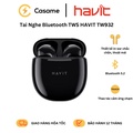 Tai nghe không dây Havit TW932 - True Wireless Earbuds, 4 Màu: Đen, Trắng, Hồng, Xanh