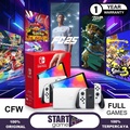Nintendo Switch OLED HEG-001 - Konsol Game Handheld 7 Inci OLED Putih