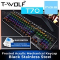 Wolf T70 Keyboard Mekanikal - Hitam