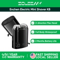 Enchen K8 Electric Shaver - Mesin Cukur Portabel Berdaya Taip USB, Warna Perak