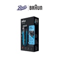 บราวน์ Braun 310 W&D เครื่องโกนหนวดไฟฟ้า Series 3 สีน้ำเงิน