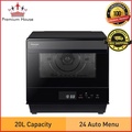 Panasonic NU-SC180BMPQ Ketuhar Wap Konveksi 20L, Kapasiti Besar dengan 18 Menu Masakan dan 6 Tetapan Pembersihan