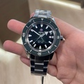 Rado Captain Cook R32500323 Jam Tangan Mekanikal Unisex 42mm Stainless Steel Hitam