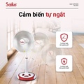 Quạt Sưởi Saiko HF-803H 900W - Thiết Kế Trắng Sang Trọng, Kích Thước 37x40x49cm