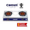 Cornell CGS-G150SIR Dapur Gas Inframerah 2 Burner untuk Kegunaan Domestik