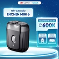 Máy cạo râu Enchen Mini 6 - Thiết kế nhỏ gọn, lưỡi dao kép mỏng, chống nước IPX7
