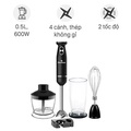 Máy xay cầm tay BlueStone BLB-5251, 600W, dung tích 500ml, thép không gỉ 304