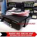 RADIO RIG MOTOROLA GM 338 VHF - Alat Komunikasi Dengan Kualitas Suara Jernih dan Fitur Lengkap