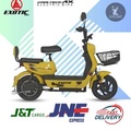 Sepeda Listrik Exotic Cooltech AX - Sepeda Listrik Aluminium Kuning
