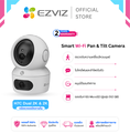 EZVIZ H7C Dual 2K⁺ & 2K⁺ กล้องวงจรปิดภายในบ้าน Dual Lens ระบบ AI