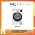 Beko BM3T3929W เครื่องอบผ้าฝาหน้า Heat Pump 9 กก.