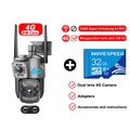 V380 V380 Pro 4K 8MP Kamera Pengawas
