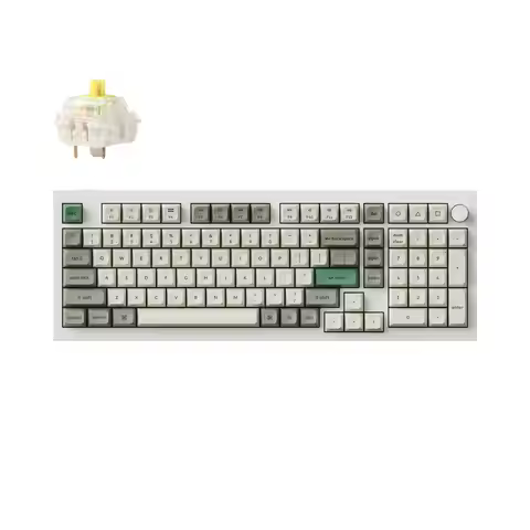 Keychron Q5 Max คีย์บอร์ดไร้สาย 96% พร้อมสวิตช์ Gateron Jupiter และไฟ RGB ปรับแต่งได้
