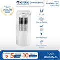 AC Portable Gree GPC-12P1 1,5 PK Putih dengan Sistem Pembersihan Udara