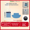 Deebot OZMO 600 - Pembersih Vakum Robot Hitam, Kapasiti Debu 0.47L, Sistem Penjelajahan Smart Navi 3-D
