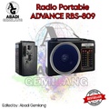 Advance RBS-809 Radio Speaker Portable