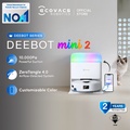 Ecovacs N20 PRO Robot Vacuum Cleaner | 8000Pa Suction Power | OZMO Pro 2.0 Mopping System | Hitam