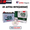 GS Astra 65D26R Aki Mobil