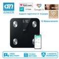 Anker Eufy Smart Scale A1 T9120, Skala Digital Pintar dengan 12 Pengukuran dan Sambungan Bluetooth