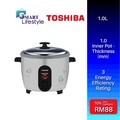 Toshiba RC-T10CEMY Pemasak Nasi 1.0L Merah