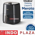 GAABOR AF40M-BK03A Air Fryer 4L Hitam - Pemanggang Udara Multifungsi dengan Lapisan Anti-Lengket