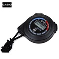 Casio HS-3V-1RDT นาฬิกาจับเวลาดิจิตอล สีดำ กันน้ำ 50 เมตร