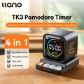 Pomodoro Cube Pomodoro Timer จับเวลาดิจิตอล พลาสติก 4.6x4.3cm สำหรับการทำงาน การเรียน และการทำอาหาร