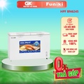 Tủ đông 2 ngăn, 2 cánh Hòa Phát HPF BN6245 - Kích thước 1235x915x660mm, Dung lượng 245L, Màu trắng