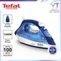 Tefal FV1941 Easy Steam Iron | Seterika Baju 1200W, Kapasiti Tangki Air 220ml, Biru