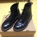 Dr Martens 1460 Smooth Leather Lace-up Ankle Boots - Hitam