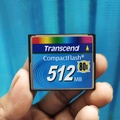 Transcend CF Card 512MB Compact Flash Industrial Memory Card