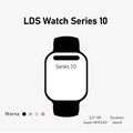 LDS Series 10 Smartwatch Smart Island Bluetooth Call Siri Voice Assistant