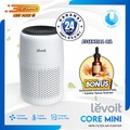 Levoit Core Mini Night Light Air Purifier With Fragrance Sponge - HEPA Air Purifier 34m², White