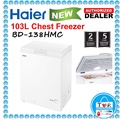 Haier BD-138HMC Lemari Pemuzuk 100L Putih - Kapasiti Besar, Pengendalian Suhu Manual & Bahan Anti-Bakteria
