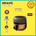 Air Fryer IDEALIFE IL-200 - Penggorengan Tanpa Minyak 4L