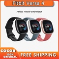 Fitbit Versa 4 - Jam Tangan GPS dengan Pemantauan Kesihatan Lengkap, AMOLED 1.58", 5 ATM, Hitam/Graphite Aluminum