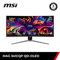 MSI MAG341CQP QD-OLED Monitor Gaming 34 Inc Ultrawide