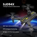 SJCAM SJD94X Drone GPS Dual Mode dengan Kamera 4K & Motor Tanpa Busi, Penghindaran Rintangan Laser 4 Arah