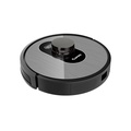 Rapido R8S - Robot hút bụi và lau nhà, màu đen xám, kích thước 33x33x7.6 cm, dung lượng hộp chứa bụi 600 ml