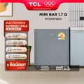 TCL ตู้เย็นมินิบาร์ รุ่น RT04XFSDG ขนาด 47 ลิตร สีเทา