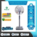Quạt cây Phong Lan D400MS-C 7 cánh, Kích thước 1380mm, Màu xám nhạt, xám đậm, khoai môn, mận tím