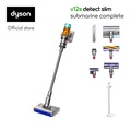 Dyson V12s Detect Slim Submarine Complete เครื่องดูดฝุ่นและถูพื้นไร้สาย