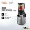 Russell Taylors SJ3 Masticating Cold Press Slow Juicer 1000ml dengan Tabung Penyediaan Lebar 130mm