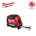 Milwaukee 48-22-0626 Thước Cuộn 8m, Thép Mạ Crom, Nam Châm Neodymium, Kích Thước 17.5x8.5x3.5cm